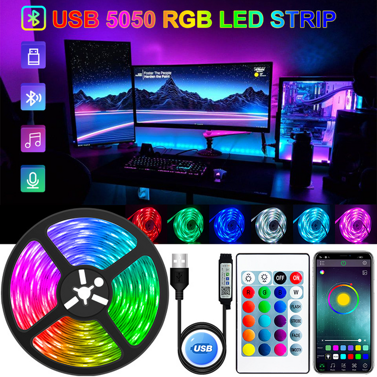 RGB LED Strip Light – 16 Million Colors