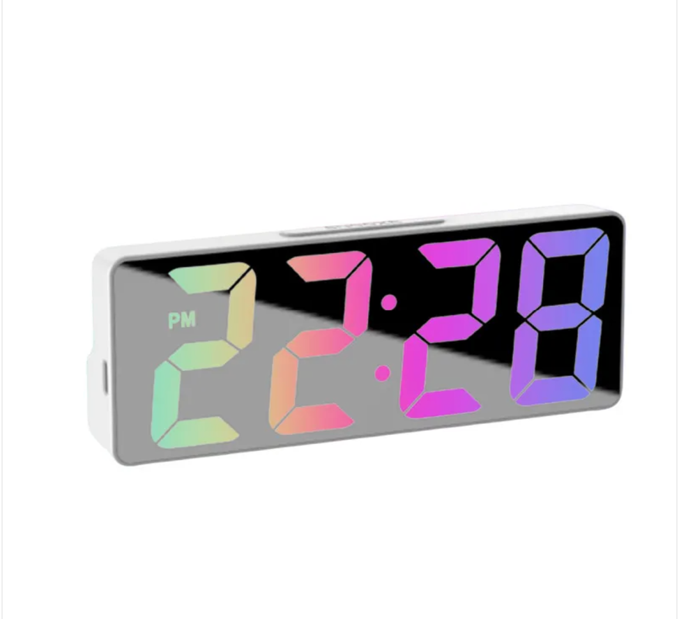 Large Digital Alarm Clock with Soft Night Display