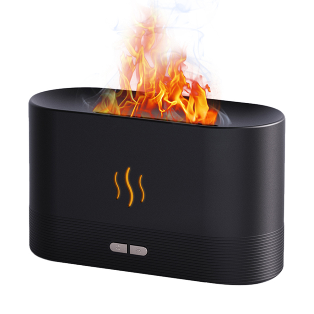 Flame Humidifier with Soft Glow Light