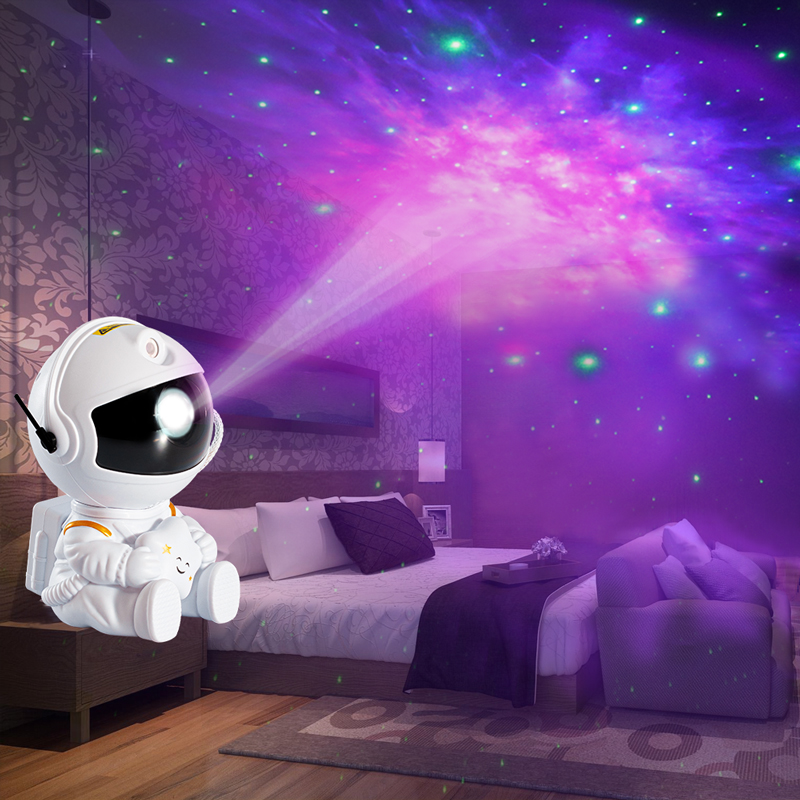 Astronaut Galaxy Projector – Night Sky Lights